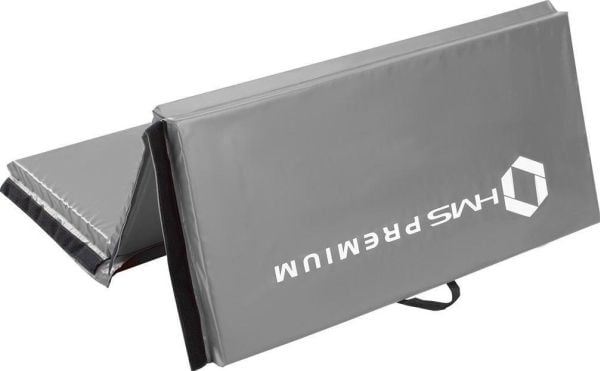 HMS treningsmatte 4-delt MGS01 240 cm x 120 cm x 5 cm grå