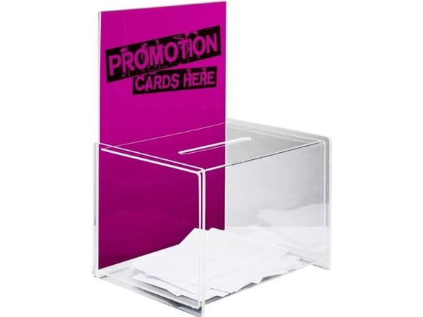 Sigel Promotional Box - Samleboks - akryl - blank