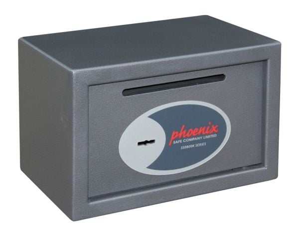 Phoenix Safe Co. Vela SS0801KD, 10 l, Grafitt, Nøkkel, Stål, 310 mm, 200 mm