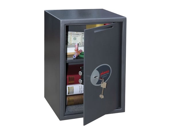 Phoenix Safe Co. VELA DEPOSIT, 51 l, Grafitt, Metallisk, Nøkkel, Stål, 350 mm, 310 mm