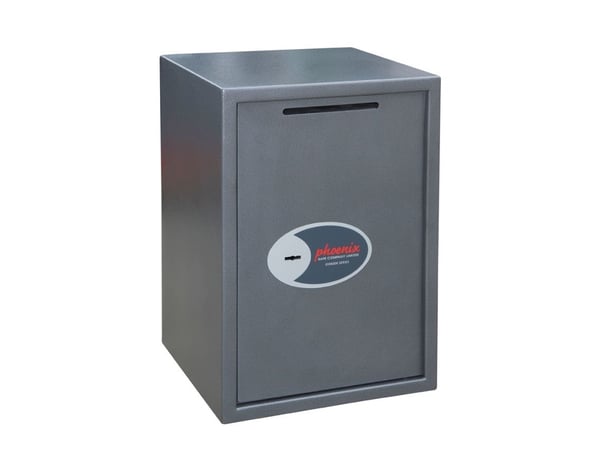 Phoenix Safe Co. VELA DEPOSIT, 51 l, Grafitt, Metallisk, Nøkkel, Stål, 350 mm, 310 mm