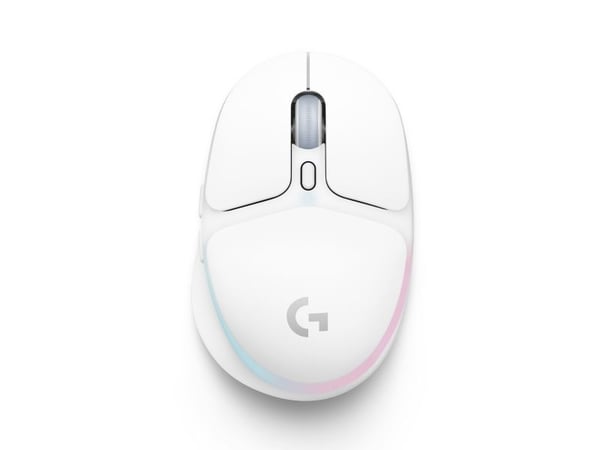 Logitech G G705 - Mus - små händer - 6 knappar - trådlös - Bluetooth - USB Logitech LIGHTSPEED-mottagare