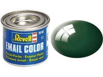 Emalj 14 ml, havsgrön blank
