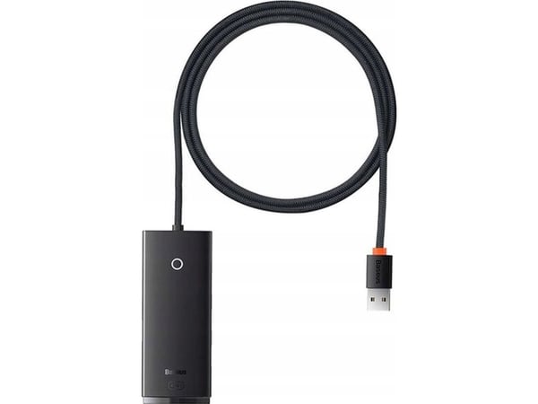 HUB USB Baseus Lite-serien 1x USB-C + 4x USB-A 3.0 (WKQX030101)