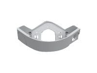 AXIS TQ9601 - Kamerakoblingsboks - hjørnemonterbar - for AXIS Q9216-SLV Steel, Q9216-SLV White