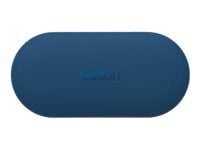 Belkin SoundForm Play - True wireless-hodetelefoner med mikrofon - i øret - Bluetooth - aktiv støydemping - blå