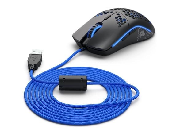 Glorious Ascended Cord - Muskabel - USB (hann) - koboltblå - for Glorious Model D, Model O, Model O Minus