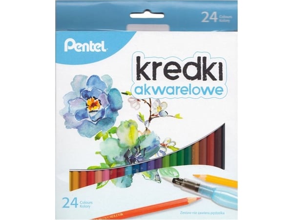 Pentel CB9-24U, Flerfarget, 24 stykker