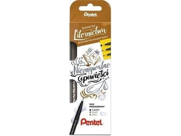 PENTEL kalligrafiakynät 3kpl