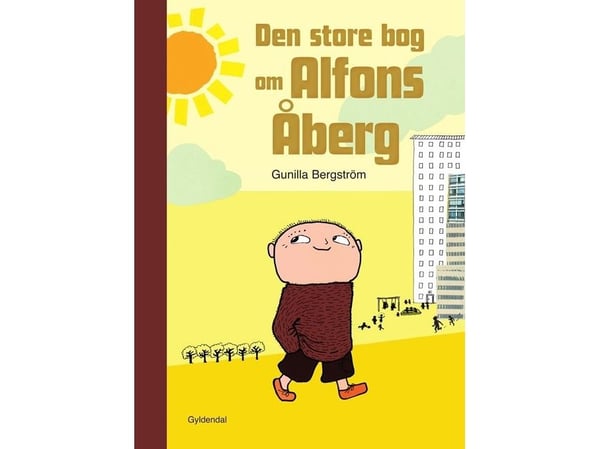 Den flotte boken om Alfons Åberg | Gunilla Bergström | Språk: Dansk