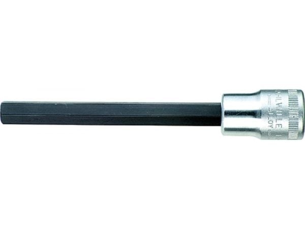 STAHLWILLE 2054/6, Støpselsett, 1/2", Metrisk, 5 hoder, 6 mm, Kromfarget