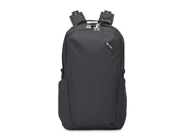 Pacsafe Pack + VIBE 25L ryggsäck JET Svart