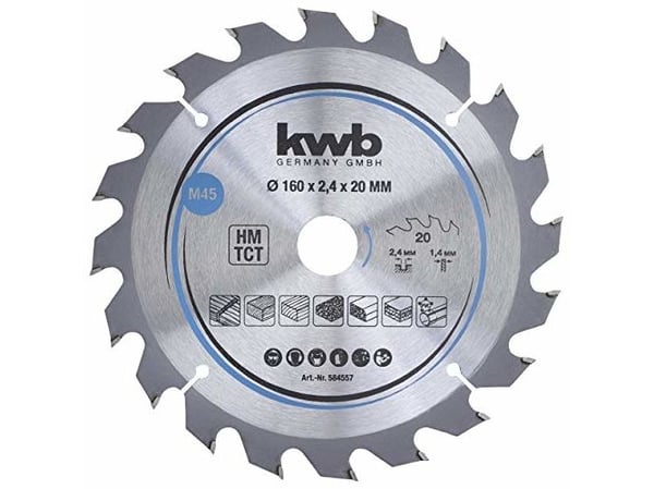 kwb 584557, Tungsten Carbide Tipped (TCT), 1 stykker