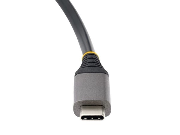 StarTech.com 4-porttinen USB-C-keskitin, 1x USB-A- ja 3x USB-C-portit, USB 3.1 10Gbps, väyläkäyttöinen, USB Type C -keskitin 25 cm (9,8 tuuman) ymp...