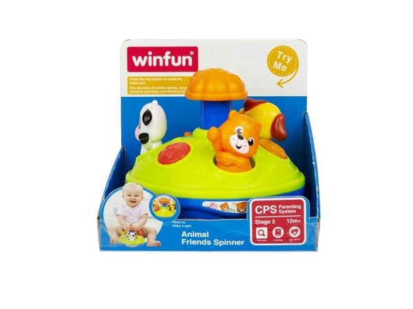 Smily Play Farm Friends Spinning Top 000736 07364
