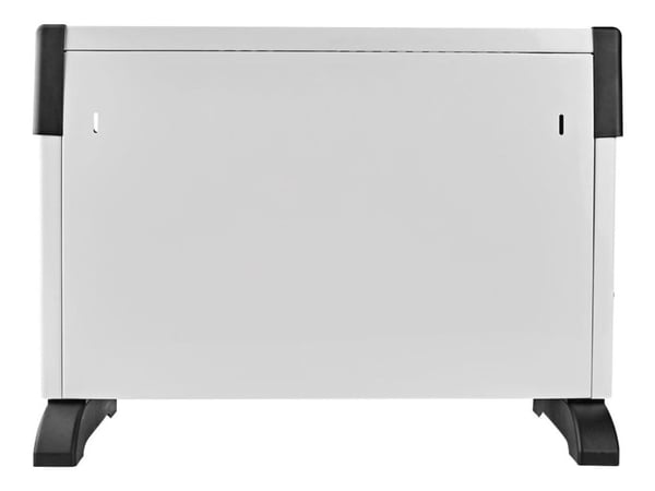Nedis HTCO10FWT, Konvektorisähköinen tilalämmitin, 1,5 m, Sisätila, Lattia, Valkoinen, Metalli