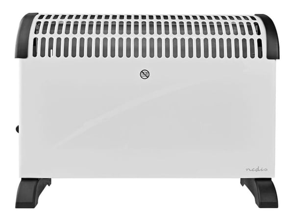 Nedis - Varmer - frittstående - 2 kW - hvit