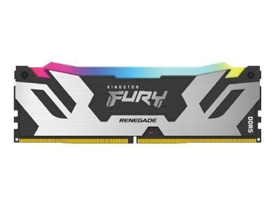 Kingston FURY Renegade RGB - DDR5 - modul - 16 GB - DIMM 288-pin - 6400 MT/s / PC5-51200 - CL32 - 1.1 V - ikke-bufret - on-die ECC