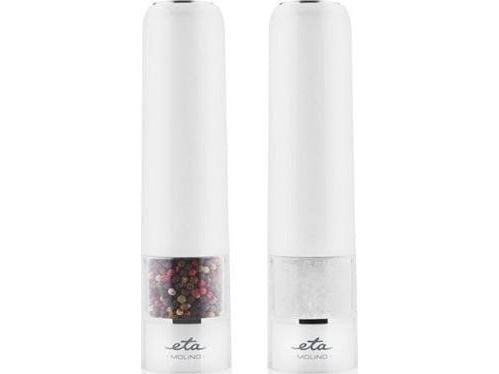 ETA | Salt og pepperkvern | Molino ETA092890000 | Elektrisk | Kroppsmateriale Plast | AAA | Hvit
