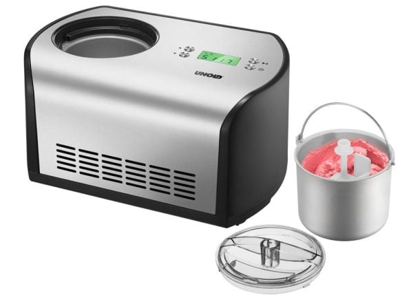 UNOLD 48865 - Iskremmaskin - 1.2 liter - 135 W - rustfritt stål / svart