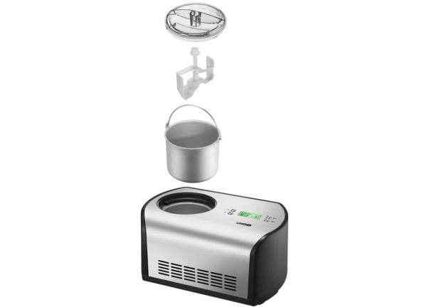 UNOLD 48865 - Iskremmaskin - 1.2 liter - 135 W - rustfritt stål / svart