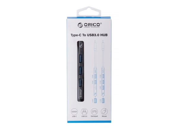USB-hub Orico 4x USB-A 3.0 (AH-13-GY-BP)