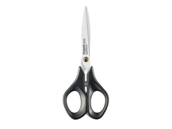 Maped 496110, Voksen, Rett kutt, Single/enkelt, Sort, Rustfritt stål, Universell