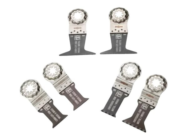 Fein BEST OF E-CUT - Nedsenket sagblad - for tre, metall - 6 deler - for MultiMaster Max AS AMM 700; MultiMaster Max Top AS AMM 700; MultiMaster Pl...