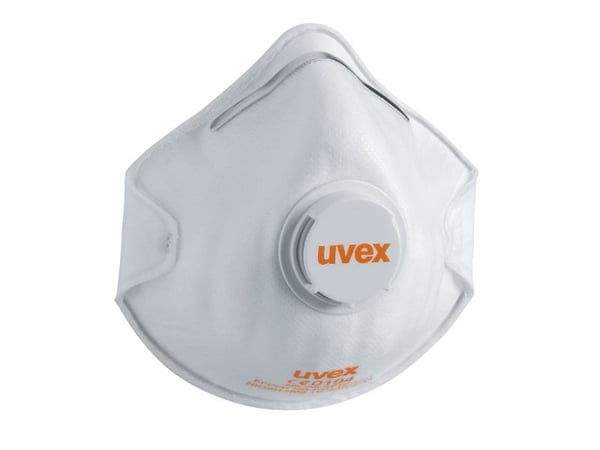 Uvex silv-Air classic 2210, Hvit, Monokromatisk, Unisex, Voksen, FFP2, 3 stykker
