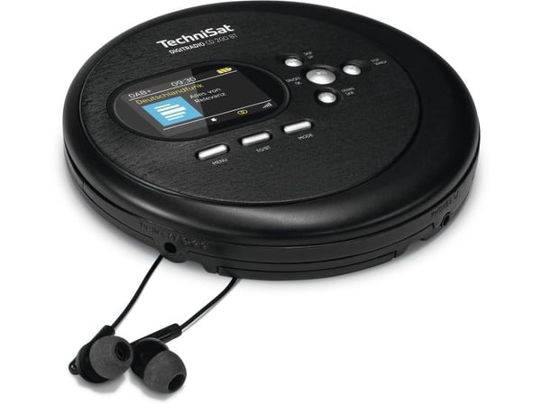 TechniSat DigitRadio CD 2GO BT - CD-spiller - sort