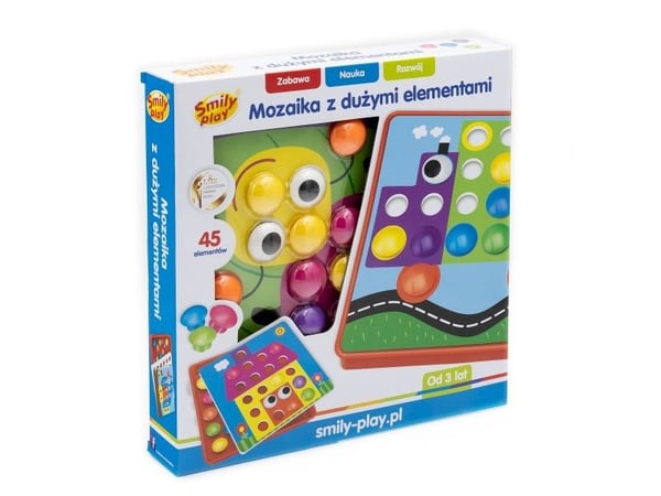 Smily Play knappepuslespill mosaikk 3+