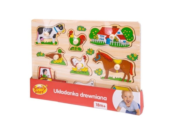 Smily Play puslespill i tre Farm