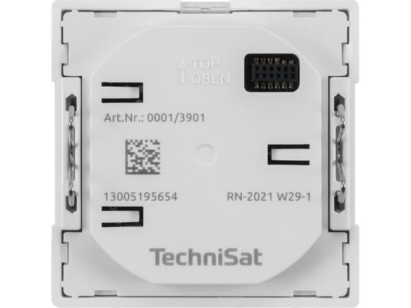 TechniSat DigitRadio UP 55 - DAB-radio - 2 x 2 Watt - vit