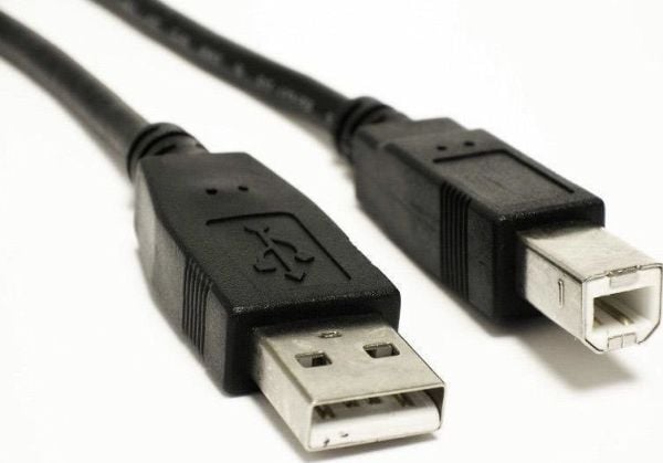 Goobay USB 2.0 AB 180 LC HiSpeed 2.0, 1.8m, 1,8 m, USB A, USB B, Hanstik/Hanstik, Grå