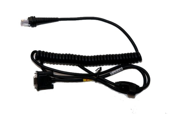 Honeywell STD Cable - Seriell kabel - 3 m - lindad - svart - för Hyperion 1300g; Xenon 1900