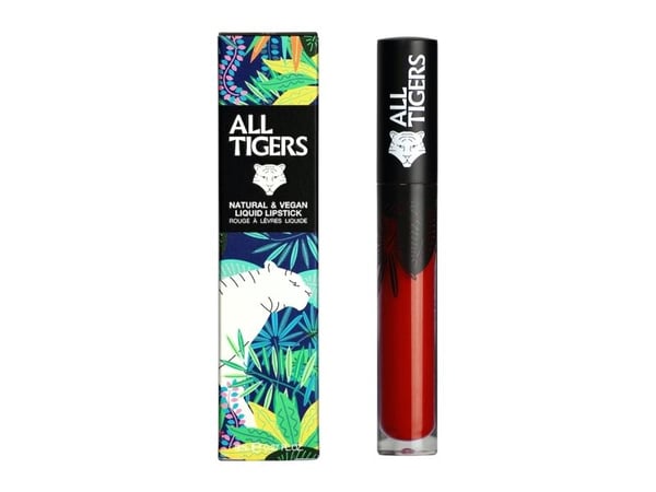 All Tigers Vegan Matte Lip Gloss 887 Live Fearless 8 ml för kvinnor