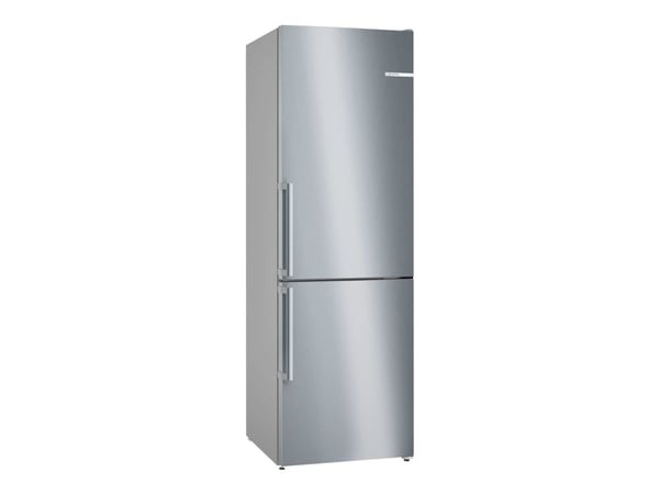 Bosch Serie | 4 KGN36VICT - Kylskåp/frys - bottenfrysskåp - bredd: 60 cm - djup: 66.5 cm - höjd: 186 cm - 321 liter - Klass C - rostfritt stål