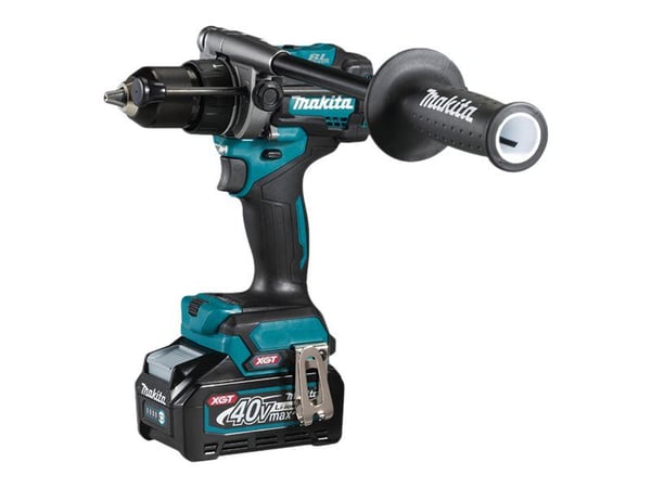 Makita XGT HP001GM201 - Porakone/porakone - akkuporakone - 2-nopeuksinen - avaimeton poranterä 13 mm - 140 N-m - 2 akkua - 40 V