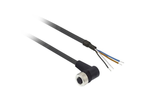 Schneider Electric XZCP1241L10, 10 m, M12, Hunstik, Lajittelu, Polyuretaani (PUR), -40 - 80 °C