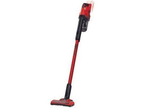 Einhell TE-SV 18 Li-Solo, 2-i-1 stavstøvsuger, Uten pose, Svart, Rød, Tørr, Gulvoverflater, Hardt Gulv, Trappetrinn, Batteri - SOLO