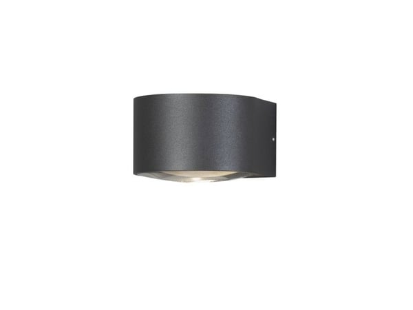 Konstsmide 7882-370, Seinävalaistus ulkotiloihin, Harmaa, Alumiini, IP54, Julkisivu, I
