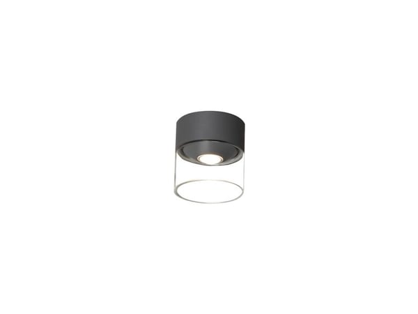 Konstsmide 7883-370, Taklys, Grå, Aluminium, IP54, Fasade, I