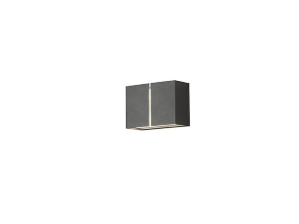 Konstsmide 7877-370, Utendørs veggbelysning, Grå, Aluminium, IP54, Fasade, I