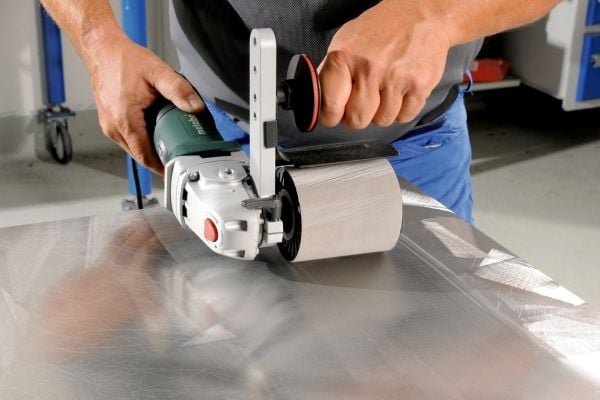 Metabo 626407000, Slipebånd, Metall, Rustfritt stål, Stål, Grå, 9 cm, 100 mm, 4 stk