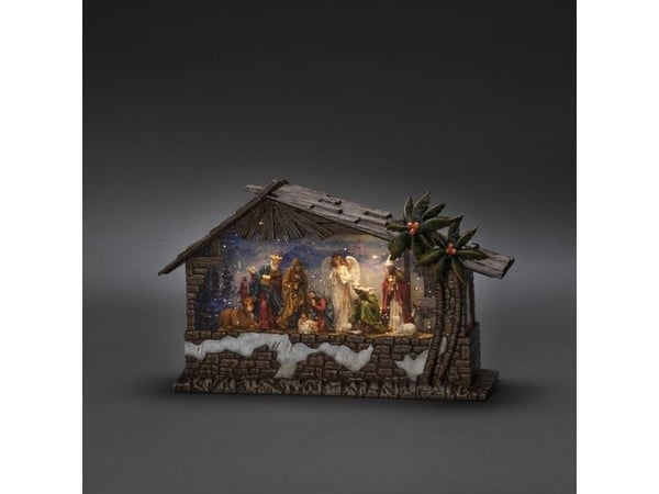 Konstsmide 4286-000, Ljusdekoration, figur, Brun, Plast, Universal, IP20, 5 h
