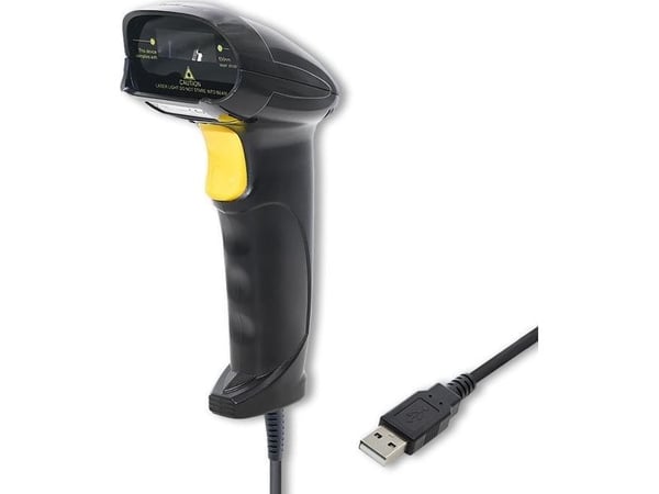 Qoltec - Strekkodeskanner - håndholdt - 200 skann/sek - dekodet - USB