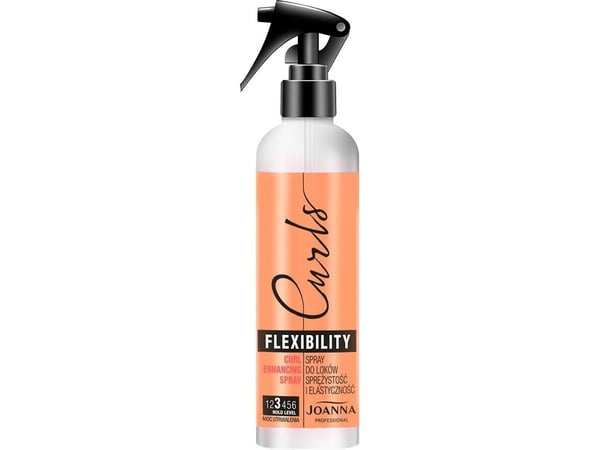 Joanna JOANNA PROFESSIONAL_Curls Fleksibilitetsspray for krøller elastisitet og elastisitet 300ml