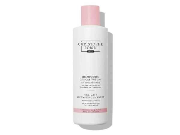 Christophe Robin Delicate Volumizing Shampoo With Rose Extracts daglig sjampo som gir volum til fint hår 250ml