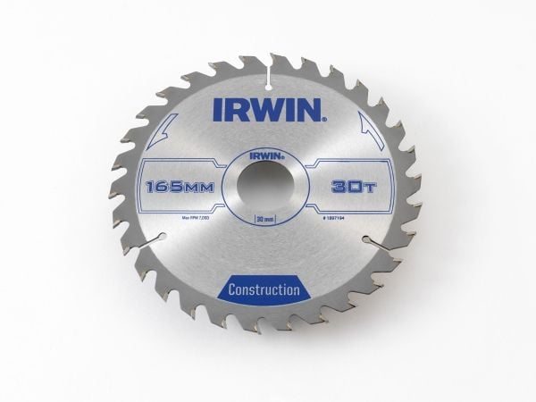 Irwin Irvinas sågskiva 165x30 (20,16)x30 T 2,5 mm ATB