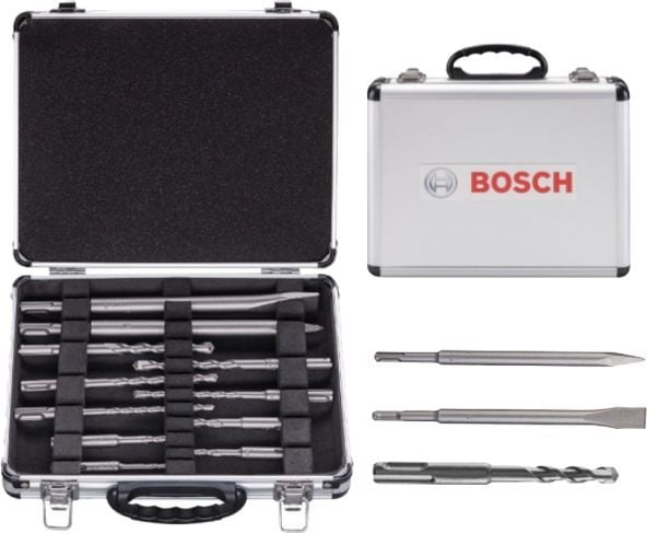 Bosch 2 608 578 765, Rotasjons hammer, Drill bit set, Betong, 11 stykker